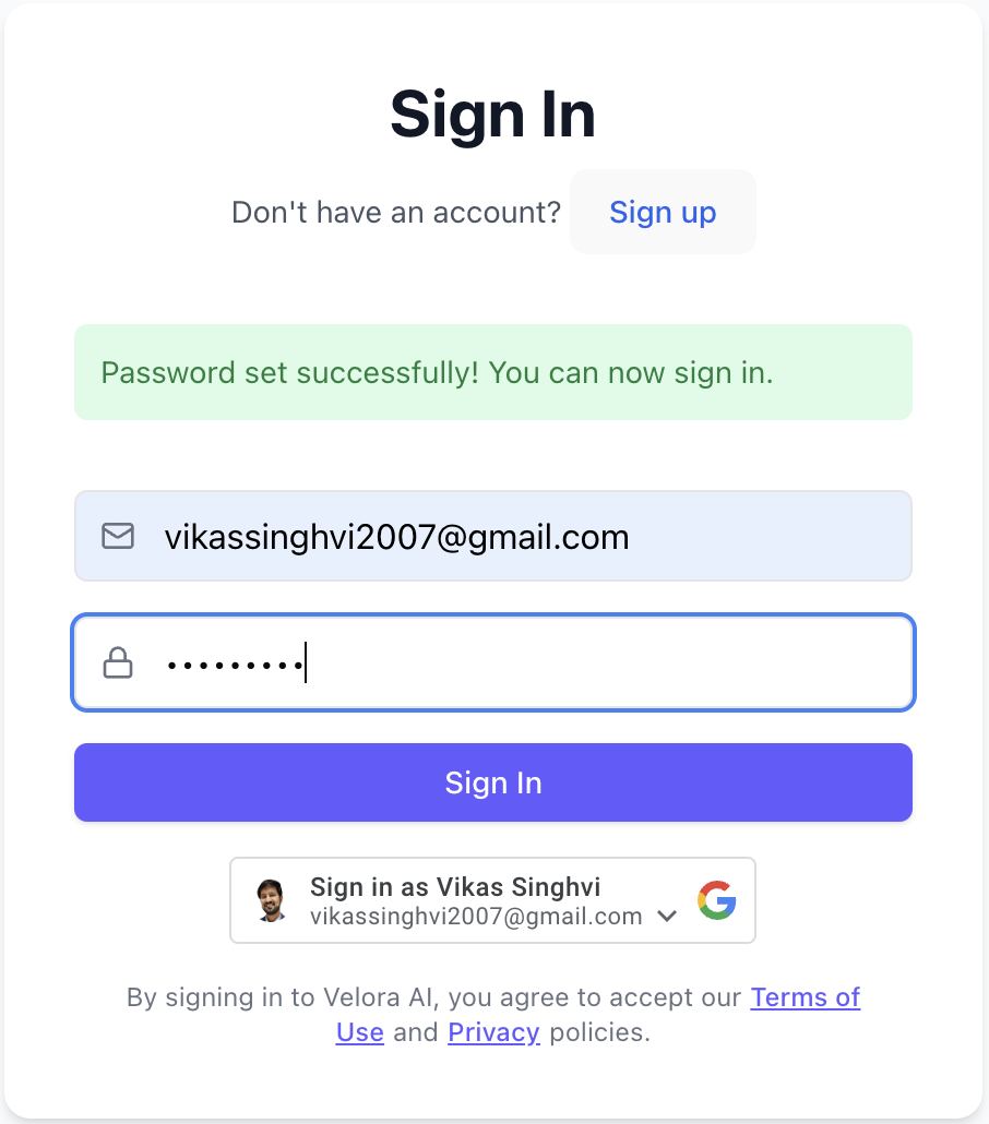 Access construction project management workspace Member Sign In to Voice AI Construction Platform